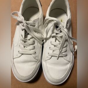 White Canvas Sneakers